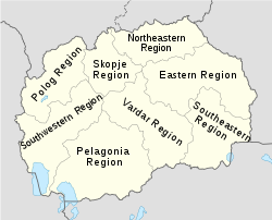 North Macedonia, administrative divisions - en - monochrome.svg