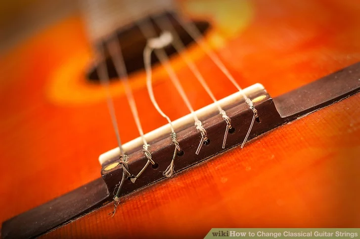 Image titled Change Classical Guitar Strings Step 1