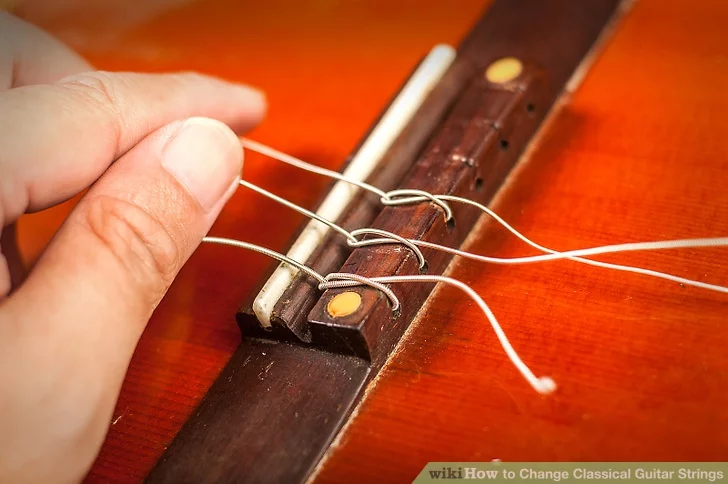 Image titled Change Classical Guitar Strings Step 3Bullet6