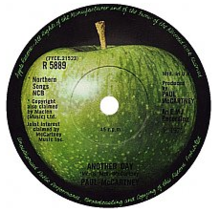 Another Day (Paul McCartney song) A-side label.png