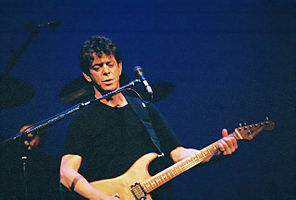 Reed performing live at Arlene Schnitzer Concert Hall in Portland, Oregon, 2004