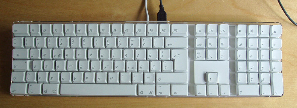 Apple pro keyboard german layout 92684