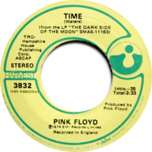 Pink Floyd - Time (label).png