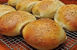 Sesame seed hamburger buns.jpg